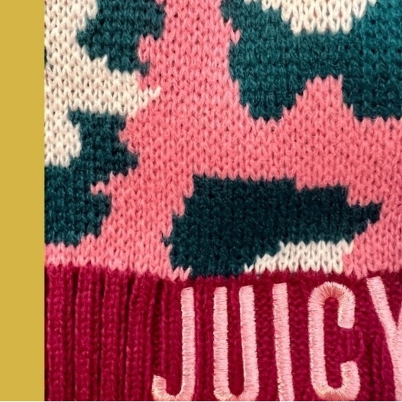 Juicy couture animal print scarf NWT - Picture 4 of 8